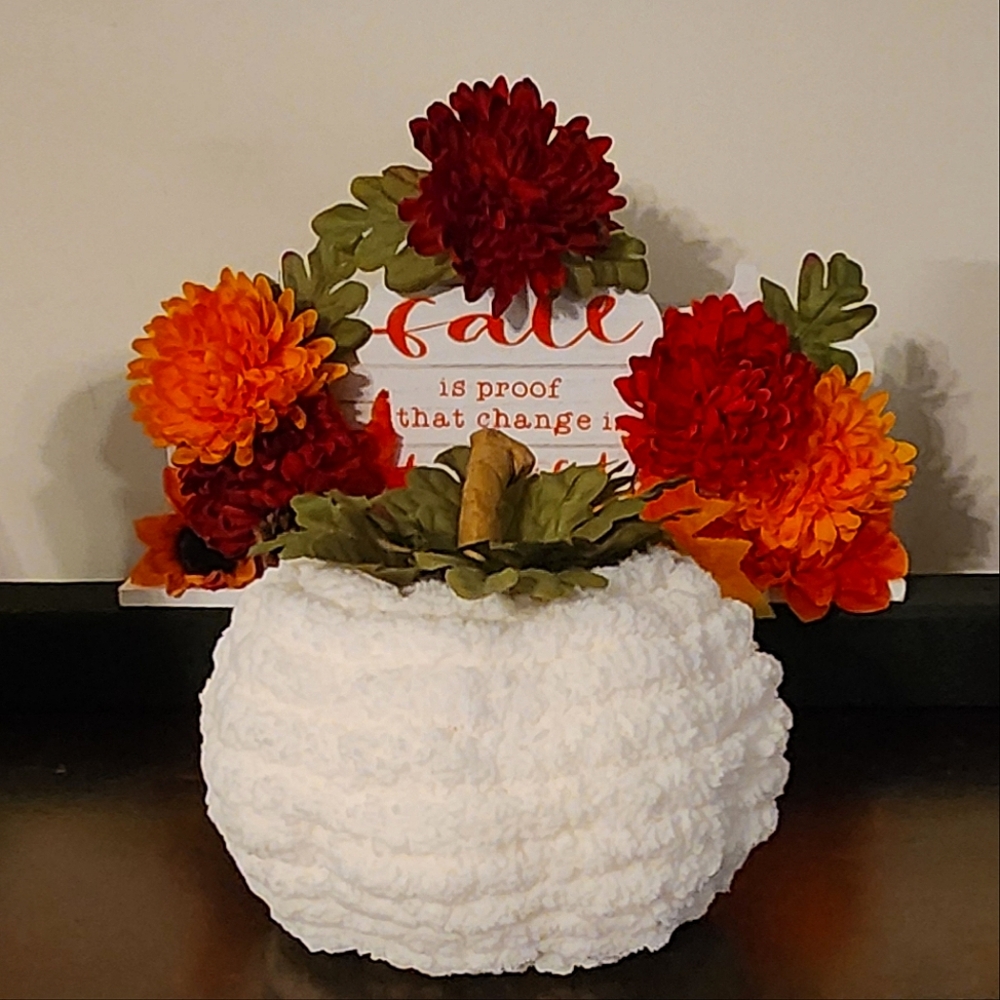 Plush pumpkin